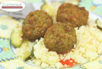 POLPETTE DI COUS COUS E TOPINAMBUR