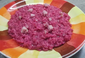 Il Risotto alla Rapa Rossa e Pancetta è un primo ...