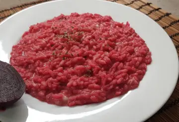 Il Risotto Barbabietola E Gorgonzola è un ...