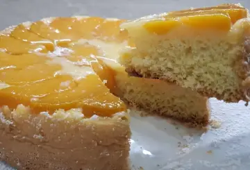 La Torta Di Pesche Rovesciata che ti presento è ...