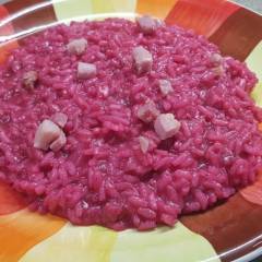 RISOTTO RAPA ROSSA E PANCETTA