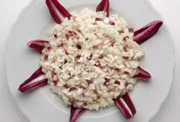 Risotto al radicchio bimby preparazione 3