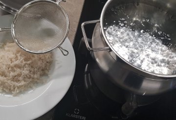 Riso Basmati Con Pak Choi  preparazione 0