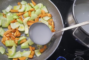 Riso Basmati Con Pak Choi  preparazione 3