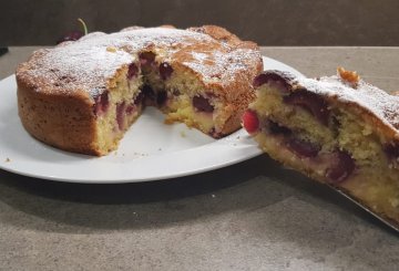 Torta Alle Ciliegie preparazione 12