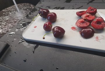 Torta Alle Ciliegie preparazione 0