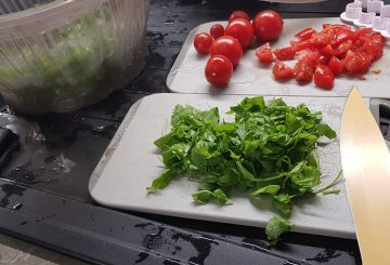 INSALATA DI FARRO ESTIVA preparazione 1