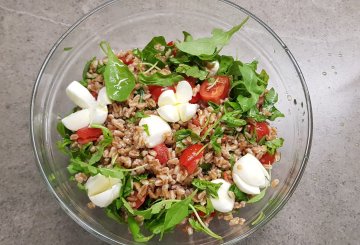 INSALATA DI FARRO ESTIVA preparazione 5