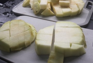 PASTA ALLA CREMA DI MELANZANE preparazione 1