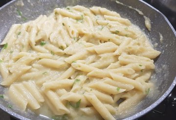 PASTA ALLA CREMA DI MELANZANE preparazione 7