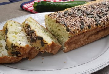 PLUMCAKE SALATO ZUCCHINE E RICOTTA preparazione 10