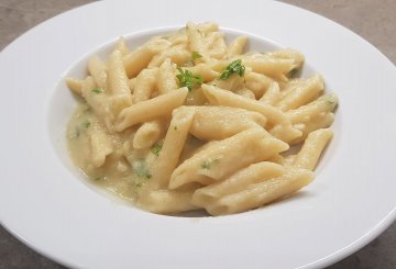 PASTA ALLA CREMA DI MELANZANE preparazione 8