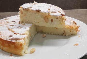 TORTA DI RICOTTA IN FRIGGITRICE AD ARIA preparazione 8