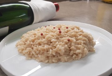 RISOTTO ALLO SPUMANTE preparazione 7