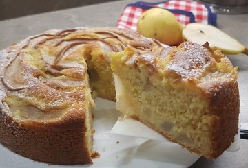 TORTA ALLE PERE preparazione 13