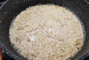 RISOTTO AL GORGONZOLA preparazione 1