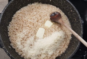 RISOTTO ALLO SPUMANTE preparazione 5