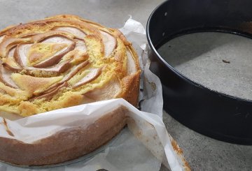 TORTA ALLE PERE preparazione 12