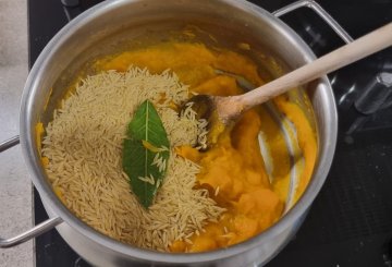 RISONI ALLA ZUCCA preparazione 4