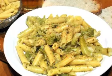 PENNE RISOTTATE AL BROCCOLO PICCANTE