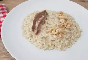 RISOTTO CON ACCIUGHE