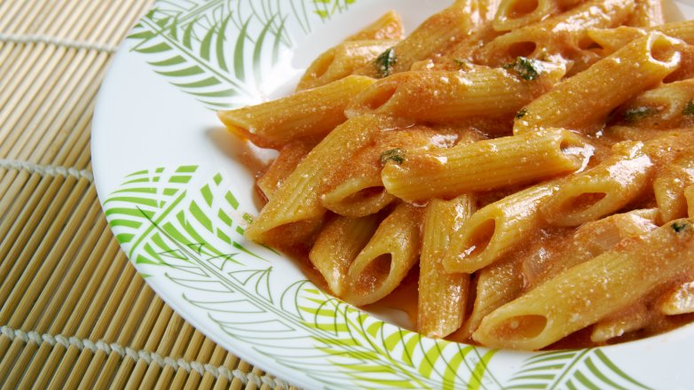 PASTA CON CREMA DI PEPERONI BIMBY