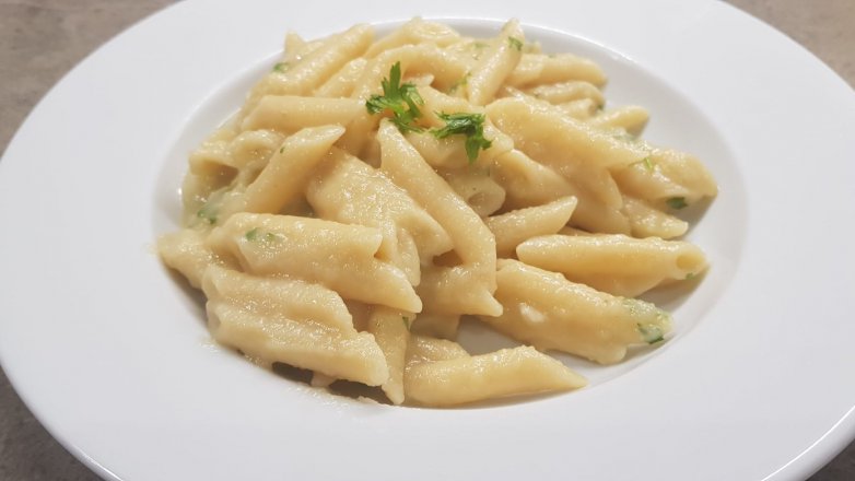 PASTA ALLA CREMA DI MELANZANE