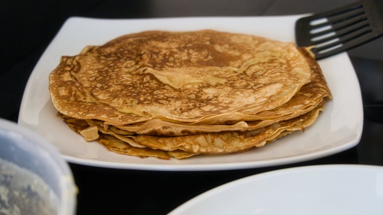 Crepes con farina di ceci, leggere e versatili