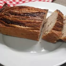 BANANA BREAD IN FRIGGITRICE AD ARIA