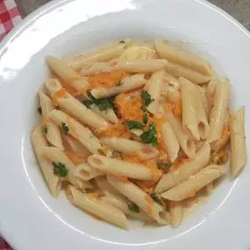 PASTA ZUCCA E PHILADELPHIA